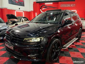 volkswagen tiguan carat exclusive full black tdi 194ch 7 places– granite 24 mois
