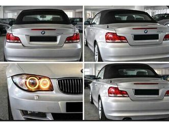 bmw série 1 120i cabriolet sport – 2009 – 86 000 km – boîte manuelle – carplay