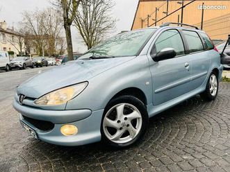 peugeot 206 sw - xs premium - 2.0 hdi 90 cv bv5 - clim / jantes / révisé - reprises possible - 4xcb