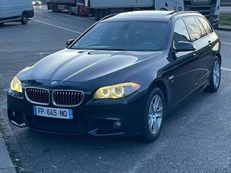 bmw f11 525xd 211 ch - pack m - chaîne neuve