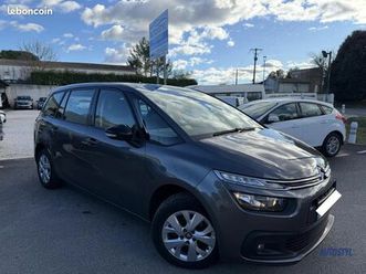citroen c4 spacetourer 1.5 bluehdi 130 cv business / 7 places / gps + carplay + radar