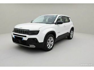 jeep avenger 1.2 turbo t3 100 ch altitude