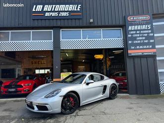 porsche 718 cayman 2.5i s 350 ch pdk francaise pas de malus