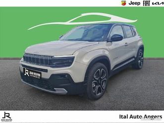 jeep avenger electrique 156ch 115kw summit (prime cee déduite)