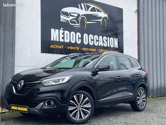 renault kadjar 1.5 dci 110ch eco² mode eco bose – première main – historique complet renault – distribution faite – radar – caméra – toit panoramique – led – gp