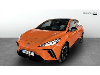 mg4 luxury 64 kwh laddkort värde 15.000kr ingår