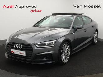audi a5 s5 sportback audi s5 sportback 3.0tfsi quattro 354pk *panodak*leder*automaat*camera*acc*navi*