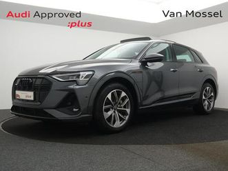 audi e-tron audi e-tron s-line 55 quattro 408pk *panodak*trekhaak*leder*camera*pdc*navi*cruise*lane-assist*...*