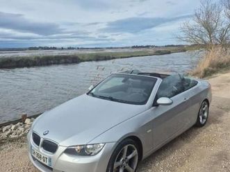 bmw série 3 cabriolet/ 3.0 325i 218ch/bva/ luxe/carplay/garantie
