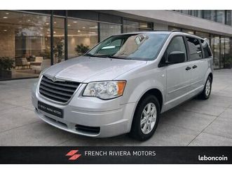 chrysler grand voyager ii (2) 2.8 - crd - boite automatique - gps - 2008 - 137 403 kms - caméra - 7 places - véhicule garantie 3 mois - radars de recul - galeri