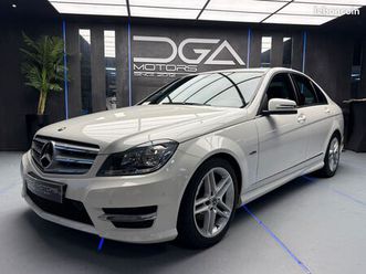 mercedes c 180 c blueefficiency 120 cv avantgarde pack amg 46500km d'origine parfait état