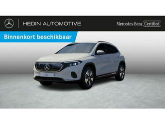mercedes eqa 300 4matic dodehoekassistent | memory pack | 360° camera | head-up display | smartphone integratie | verwarmde zetels | keyless-go | sfeerverlichti