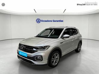 volkswagen t-cross 1.0 tsi 110 start/stop dsg7 r-line tech