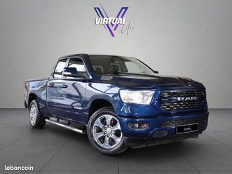 dodge ram 1500 big horn 5.7 v8 hemi 401 ch 4x4 – cuir – caméra – attelage – r20