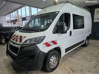 peugeot boxer fg 335 l2h2 2.0 bluehdi 130 cabine approfondie pro