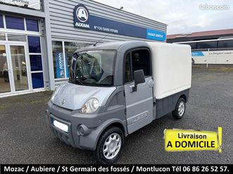 aixam truck fourgon 1er main version longue utilitaire sans permis disponible chez lebreton mozac