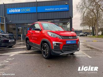 voiture sans permis ligier js60 chic dci – 5500 km – garantie 2024 - etat neuf