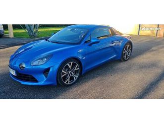 alpine a110 1.8t 252 cv phase 2 bleu alpine jantes serac échappement sport 03/2022 16500 km
