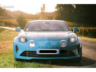 alpine a110 s - bleu paon atelier - édition limitée - très faible kilométrage