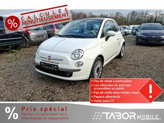 fiat 500 1.2 8v dualogic lounge pano lm blue&me klima