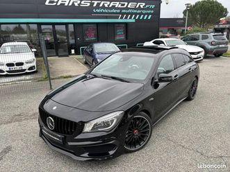 mercedes cla 45 amg shooting brake 4-matic récaro / harman kardon / toit pano full entretien garant
