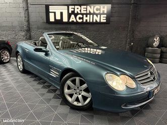 mercedes sl 350 v6 245 bva élégance - toit panoramique - sièges chauffant électrique à mémoire - bose - xénons