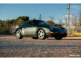 porsche 993 carrera 2 1994 – vert aventure - important dossier de factures – bel état - garantie