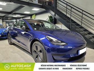 tesla model 3 1ère main propulsion sr+ 275 ch standard range / ryzen batterie 60kwh