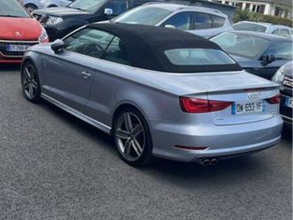 audi a3 cabriolet 1.5 tfsi 150 ch s line – bva – 2015