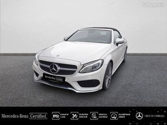 mercedes-benz classe c cabriolet 300 245ch fascination 9g-tronic