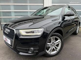 audi q3 2.0 tdi 177ch quattro 4x4 s line plus sport s tronic / semi cuir / gps / led / régulateur