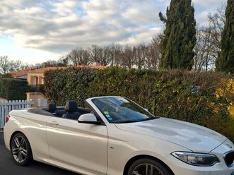 vends bmw cabriolet 220d 190 ch m sport toutes options