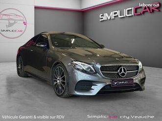 mercedes classe e coupe 200 eqboost 197 9g-tronic amg line / toit ouvrant / système audio burmester / sièges chauffants
