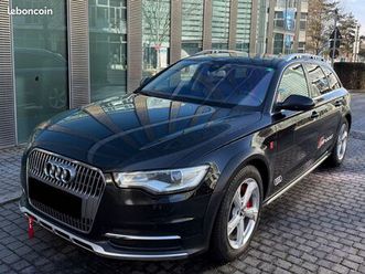 audi a6 allroad v6 3.0 tdi 313ch - quattro - s line - attelage - historique d'entretien complet