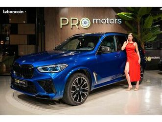 bmw x5 m compétition 4.4 v8 625ch | vision nocturne • sièges massage • apple carplay • b&w • 4x4