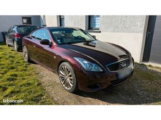 infiniti g37s premium v6 3.7l 320 ch