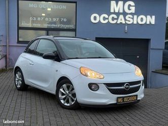 opel adam 1.2 70ch – jam & urbaine (toit noir)