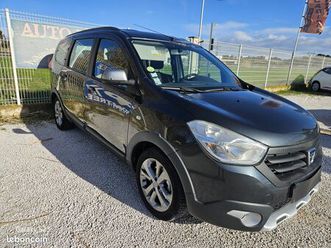 dacia lodgy stepway 1.5 dci 110cv 7 places 1ère main 2016