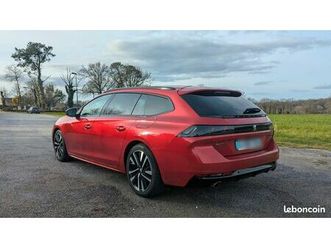 peugeot 508 sw gt - hybrid 225 - garantie >08/2027