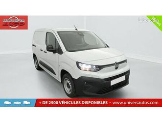 citroën berlingo van m diesel 100 ch manuelle