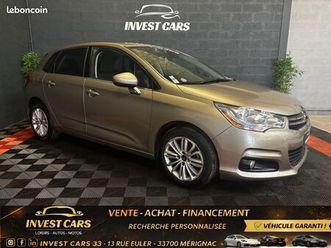 citroen c4 millenium 1.2i 12v s&s 130ch - courroie changee - garantie 6 mois