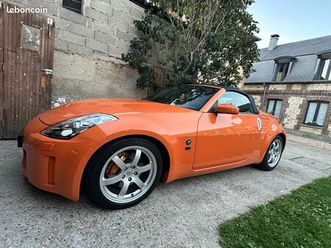 nissan 350z roadster - 3,5l v6 313 phase ultime - orange solar - 100% origine - 54000 kms - historique complet avec carnet