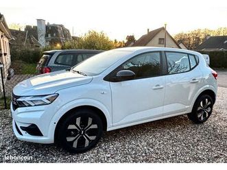 dacia sandero journey + option frein à main auto 1.0 eco-g 100 - gpl/ess - mai 2024 - salarié groupe renault