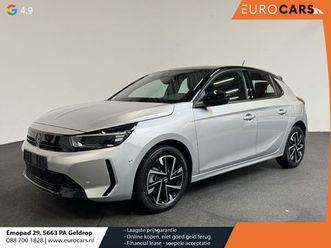 opel corsa 1.2 turbo 110pk hybrid automaat gs navigatie airco cruise control parkeersensoren apple carplay/ android auto camera lichtmetalen velgen led