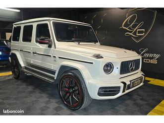 mercedes classe g 63 amg 4.0i 585ch edition one bva9/suivi full mercedes benz/configuration exceptionnelle/garantie 6 mois