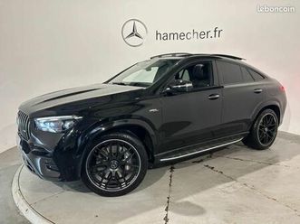 mercedes-benz gle coupé 53e amg 449ch+170ch hybride 4matic+ 9g-speedshift tct