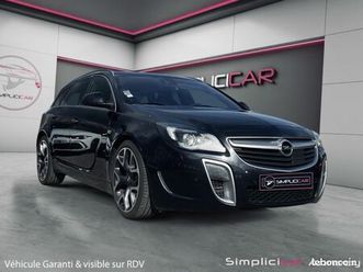 opel insignia sports tourer opc 2.8 v6 biturbo 325 ch 4x4 bva - jantes hiver - garantie 12 mois