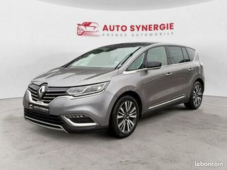 renault espace 1.8 tce - 225 - 7 places bv edc - 4control v initiale paris - ethanol