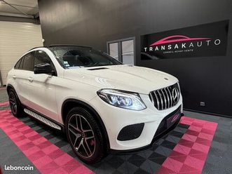 mercedes gle coupe 350 d 258 cv 9g-tronic 4matic fascination + toit ouvrant + carplay + caméra 360° + attelage + harm