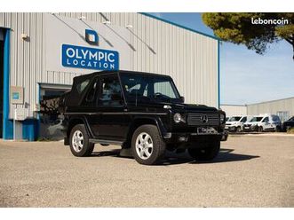 mercedes-benz classe g 400 cdi cabriolet 2002 - garantie